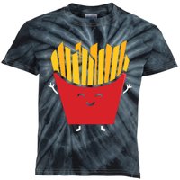 French Fries Kawaii Kids Tie-Dye T-Shirt