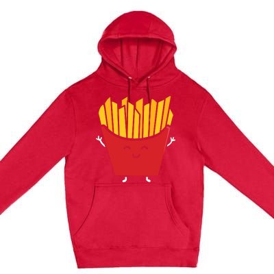 French Fries Kawaii Premium Pullover Hoodie