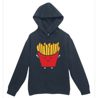 French Fries Kawaii Urban Pullover Hoodie