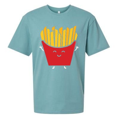 French Fries Kawaii Sueded Cloud Jersey T-Shirt