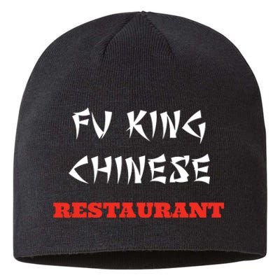 Funny Fu King Chinese Restaurant Joke Novelty Sustainable Beanie