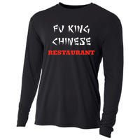 Funny Fu King Chinese Restaurant Joke Novelty Cooling Performance Long Sleeve Crew