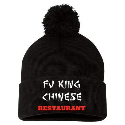 Funny Fu King Chinese Restaurant Joke Novelty Pom Pom 12in Knit Beanie