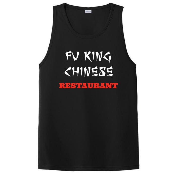 Funny Fu King Chinese Restaurant Joke Novelty PosiCharge Competitor Tank