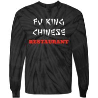 Funny Fu King Chinese Restaurant Joke Novelty Tie-Dye Long Sleeve Shirt