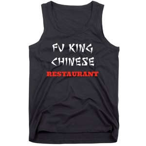 Funny Fu King Chinese Restaurant Joke Novelty Tank Top