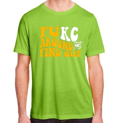 Fuck FUKC Kansas City Around Find Out Adult ChromaSoft Performance T-Shirt