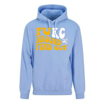 Fuck FUKC Kansas City Around Find Out Unisex Surf Hoodie