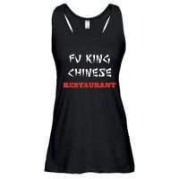 Funny Fu King Chinese Restaurant Joke Ladies Essential Flowy Tank