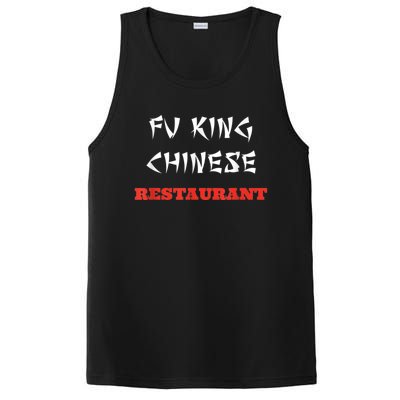 Funny Fu King Chinese Restaurant Joke PosiCharge Competitor Tank