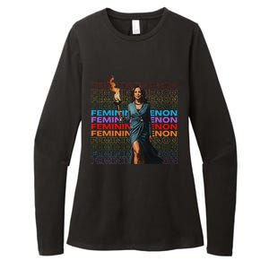 Femininomenon Funny Kamala Harris Gift Womens CVC Long Sleeve Shirt