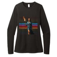 Femininomenon Funny Kamala Harris Gift Womens CVC Long Sleeve Shirt