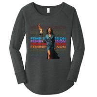 Femininomenon Funny Kamala Harris Gift Women's Perfect Tri Tunic Long Sleeve Shirt