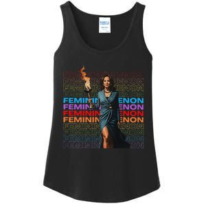 Femininomenon Funny Kamala Harris Gift Ladies Essential Tank