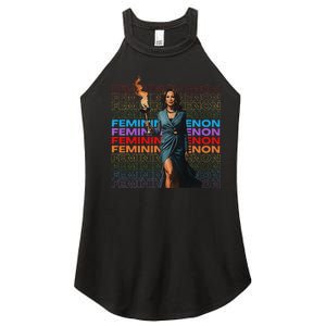 Femininomenon Funny Kamala Harris Gift Women's Perfect Tri Rocker Tank