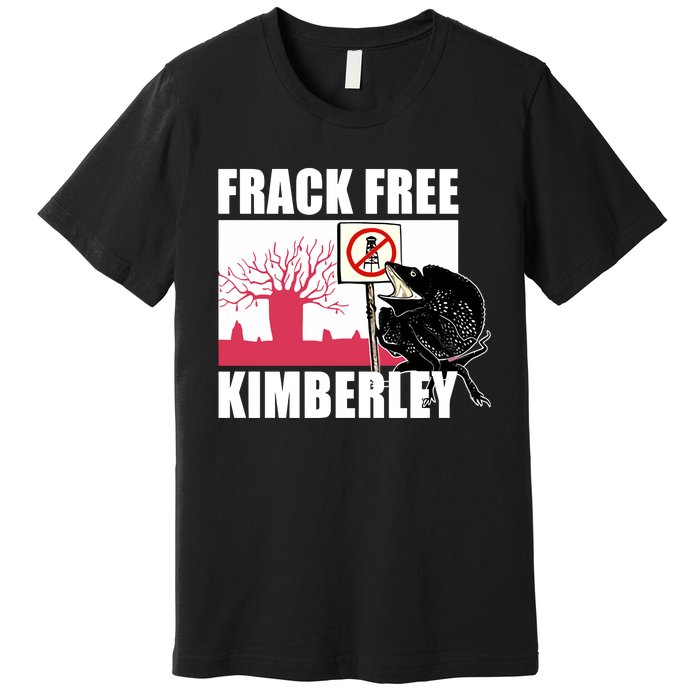 Frack Free Kimberley Lizard Premium T-Shirt