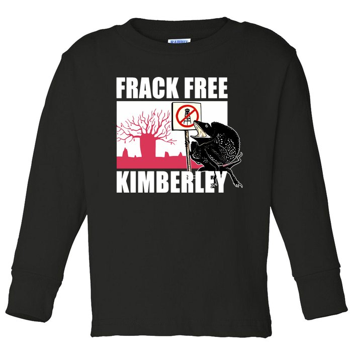 Frack Free Kimberley Lizard Toddler Long Sleeve Shirt