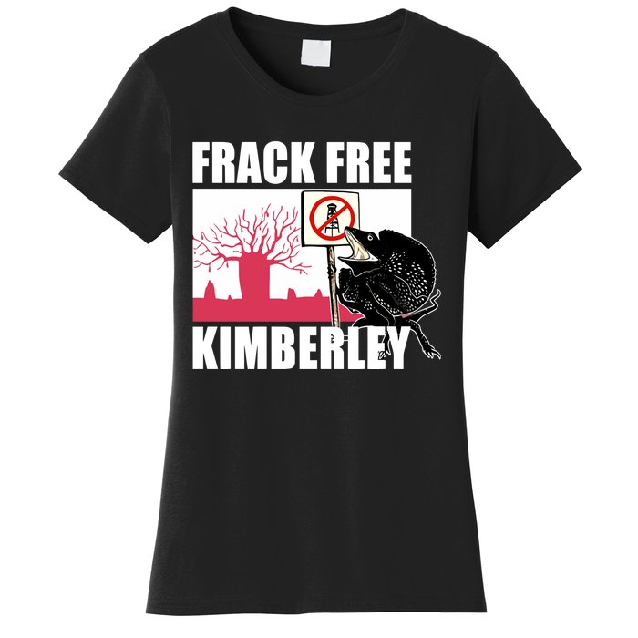 Frack Free Kimberley Lizard Women's T-Shirt