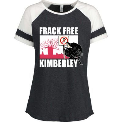 Frack Free Kimberley Lizard Enza Ladies Jersey Colorblock Tee