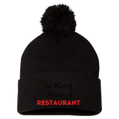 Funny Fu King Chinese Restaurant Joke Novelty Pom Pom 12in Knit Beanie