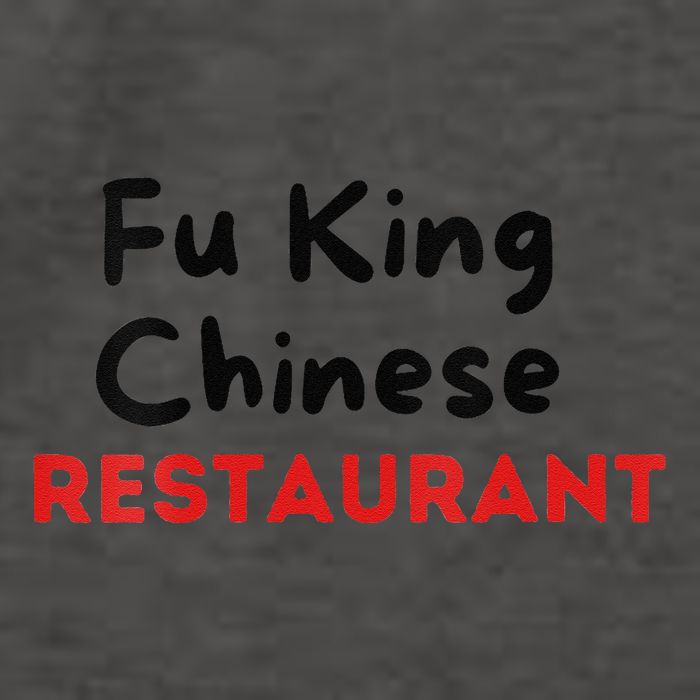 Funny Fu King Chinese Restaurant Joke Novelty Vector Backpack