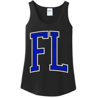 Florida FL Kids Orange Ladies Essential Tank