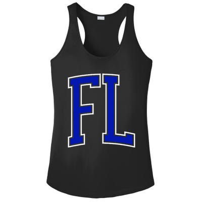 Florida FL Kids Orange Ladies PosiCharge Competitor Racerback Tank