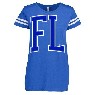 Florida FL Kids Orange Enza Ladies Jersey Football T-Shirt