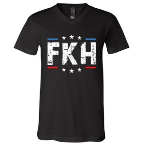 Fkh Foxtrot Kilo Hotel Funny Kamala V-Neck T-Shirt