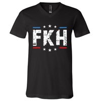 Fkh Foxtrot Kilo Hotel Funny Kamala V-Neck T-Shirt