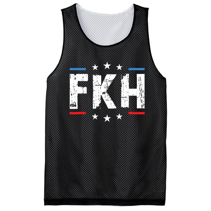 Fkh Foxtrot Kilo Hotel Funny Kamala Mesh Reversible Basketball Jersey Tank