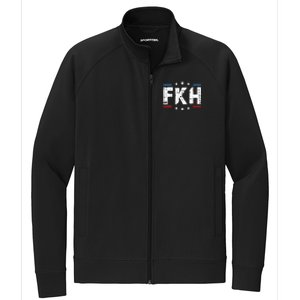 Fkh Foxtrot Kilo Hotel Funny Kamala Stretch Full-Zip Cadet Jacket