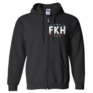 Fkh Foxtrot Kilo Hotel Funny Kamala Full Zip Hoodie