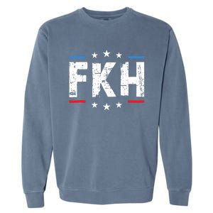 Fkh Foxtrot Kilo Hotel Funny Kamala Garment-Dyed Sweatshirt