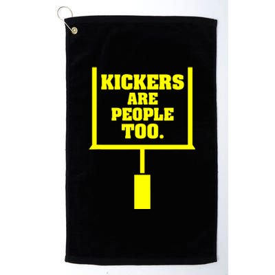 Fantasy Football Kicker Party League Platinum Collection Golf Towel