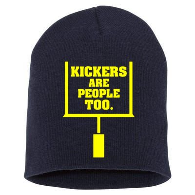 Fantasy Football Kicker Party League Short Acrylic Beanie