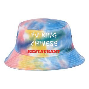 Funny Fu King Chinese Restaurant Joke Novelty Tie Dye Newport Bucket Hat