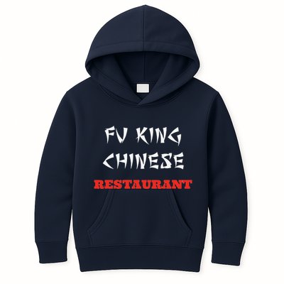 Funny Fu King Chinese Restaurant Joke Novelty Kids Hoodie