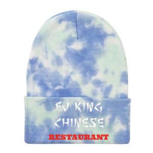 Funny Fu King Chinese Restaurant Joke Novelty Tie Dye 12in Knit Beanie