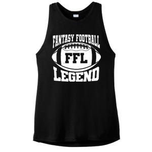 FFL Fantasy Football Legend Sports Fan Ladies PosiCharge Tri-Blend Wicking Tank