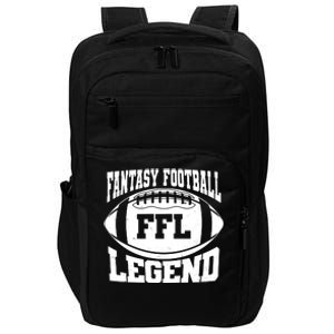 FFL Fantasy Football Legend Sports Fan Impact Tech Backpack