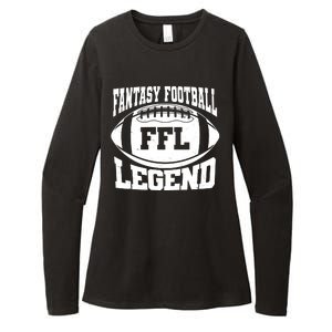 FFL Fantasy Football Legend Sports Fan Womens CVC Long Sleeve Shirt