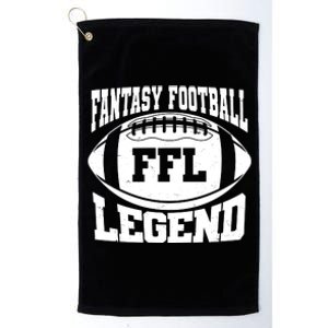 FFL Fantasy Football Legend Sports Fan Platinum Collection Golf Towel