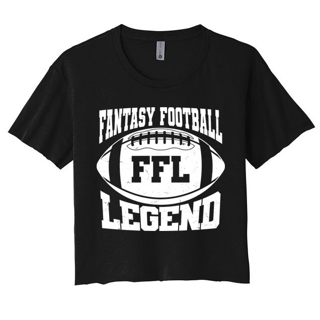 FFL Fantasy Football Legend Sports Fan Crop Top
