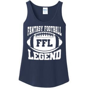 FFL Fantasy Football Legend Sports Fan Ladies Essential Tank