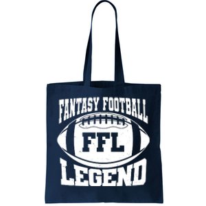 FFL Fantasy Football Legend Sports Fan Tote Bag