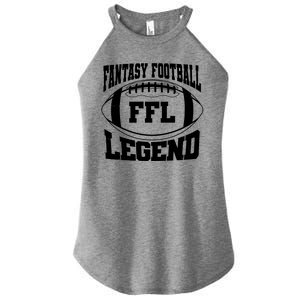 FFL Fantasy Football Legend Sports Fan Women's Perfect Tri Rocker Tank