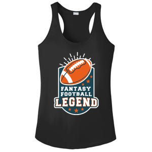 Fantasy Football League Legend Trophy Ladies PosiCharge Competitor Racerback Tank