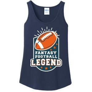 Fantasy Football League Legend Trophy Ladies Essential Tank