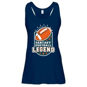 Fantasy Football League Legend Trophy Ladies Essential Flowy Tank